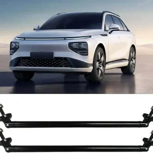 2PCS 11.42'' Splitter Strut Rods, Car Bumper Strut Rods, Front Lip Rod Protector Splitter, Adjustable Tie Support Bars, Lip Bumper Splitter, Universal Splitter Diffuser Strut Rods (Black)