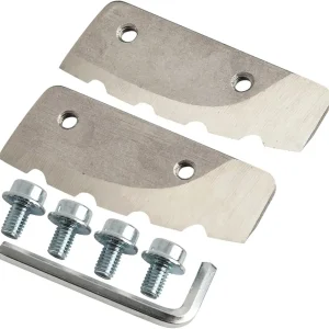 2pcs 6 Inches Replacement Auger Blades Ice Auger Blades For Power Ice Auger Tool Stainless Steel Ice Auger Blades Power Tool