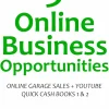 3 ONLINE BUSINESS OPPORTUNITIES (3 in 1 Bundle): ONLINE GARAGE SALES + YOUTUBE QUICK CASH BOOKS 1 & 2