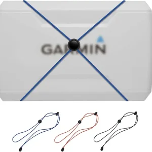 3 PCS Fishing Graph Cover Straps - Keep Your Fishing Graph Cover Secure During Travel with Easy-to-Adjust Fish Finder Bungee Straps