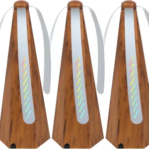 3 PCS Fly Fan for Tables Fan Fly Portable Wood Grain Table Fan,for Outdoor