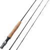 3-Piece Portable Carbon Fiber Fly Fishing Rod, 6 ft, 0/1wt, Fast Action, Lightweight for Freshwater Stream Travel