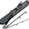 3-Piece Spinning Rod Heavy Spinning Fishing Rod Portable Fishing Rod Graphite Spin Rod (30-50 Pound Test)