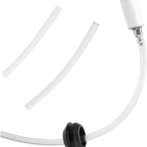 3004117 Fuel Line Kit Replacement for Eskimo Gas Augers S33Q8, Z71Q10,M43Q10,Z51Q10,M43Q8,Z51Q8, M51Q8,2333,M51Q10,Ice Auger Parts Fuel Hose Filter Kit Including Fuel Lines,Grommet and Fuel Filter
