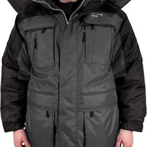 3in1 Men's Winter Coat Jacket Warm Parka w/Insulated Snow Vest