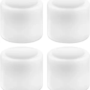 4 Pcs Ice Maker Auger Bushing for GE Opal Ice Maker, Ice Maker Bushing Only Compatible with GE Opal Ice Maker 9 Hole Extruder - Repairs Noise and Black Sludge Buildup in Ice Maker Tanks