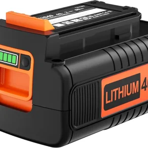 40V 2.0Ah Lithium Battery for BLACK+DECKER 40V Lithium Battery, Compatible with 36V and 40V MAX Power Tools, Lithium Ion Technology(LBX2040)
