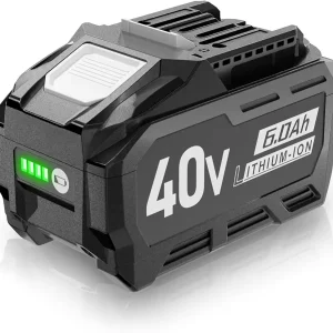 40V 6.0Ah Replace for Makita 40V Battery BL4080F BL4040 BL4025 BL4025B BL4020 BL4050 Compatible with Makita 40 Volt max XGT Cordless Tools