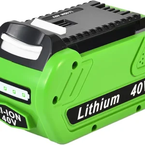40V Battery Replacement for Greenworks 40V Battery 6.0Ah Lithium Ion G-MAX Cordless Tools 29472