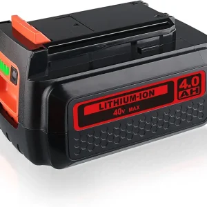 40V MAX 4.0Ah Battery Replacement for Black and Decker 40V Lithium Battery Compatible with Black and Decker Battery LBX2040 LBXR36 LBXR2036 LST540 LCS1240 LBX1540 Tools
