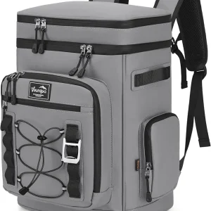 42Cans Cooler Backpack Insulated Leak Proof for Men & Women, Large Waterproof Backpack Cooler for Beach, Picnic, Outdoor, Leakproof, Multi-Functional