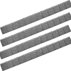 48 PCS 1/4 Oz Adhesive Backed Wheel Weights, 0.25 Ounce Stick on Wheel Weights with Easy Peel Tape, Low Profile Tire Balancing Weights for Cars ATVs SUVs Trucks Motorcycles