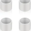4pcs Ice Maker Auger Bushing for GE Opal, ABS Countertop Ice Maker Replacement Parts Prevent Screeching Noise & Sludge