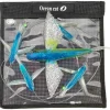 5 Pcs/Bag Blue Fly Fish Saltwater Trolling Fishing Lures Tuna Mahi Wahoo Dora Saltwater Big Game Fishing Tackle