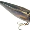 5" Wood Boog Top Water Fishing Lure Topwater Bass Duck Lure Bomber Wooden Plopper Twirling Floating Lures
