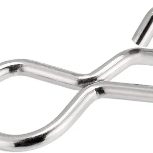50 Pack Fly Fishing Snap 3 Sizes Stainless Steel Quick Change Lure Clip for Fishing Flies, Trout Fishing