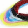 6 Color Set Colorful Crystal Flash Fly Fishing Line Fly Tying Material Hook Lure Flash Flies Decorating for Fishing Lure Dry Flies