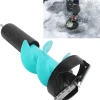 6 Inch Ice Auger Electric Drill Auger Bit with Drill Adapter for Winter Fishing