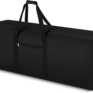 60 x 17 x 20 Inch Extra Large Duffle Bag 332l Camping Tent Storage Duffle Sports Equipment Bag Heavy Duty and Waterproof for Travel Camping Tent Pole Hammock Tripod Fishing Luggage Moving