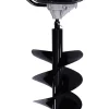 62cc Post Hole Digger 2 Stroke Post Hole Auger Gas Powered Earth Auger with 12" inch Auger Bit Set for Farm Garden Plant
