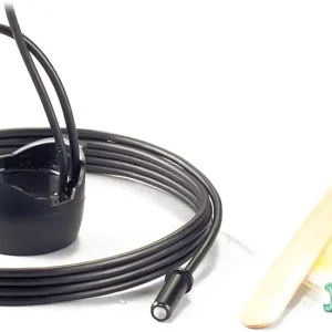 710147-1 XP 9 20 T Single/DualBeam with Temperature In-Hull Puck Transducer,Black