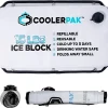 7lb, 10lb, 15lb Refillable Reusable Ice Pack � Stays Cold for Up to 5 Days � Non-Toxic, Leakproof, and Suitable for Potable Drinking Water � Built Tough, Rolls Up for Easy Storage