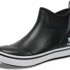 8 Fans Mens Deck Boots, Waterproof Rubber Rain Boots, Anti-slip Fishing Booties, Short Ankle Shoes for Boating, Outdoor, Size 7-14
