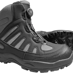 8 Fans Wading Boots for Men&Women Anti-Slip Rubber Sole with Rotating buckle Lacing System for Fishing