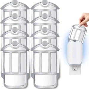 8 Pack Refill Cartridge Kit Replacement, Compatible with ZEVO Plug-in Light M364A and Max (8 Pack Refill)