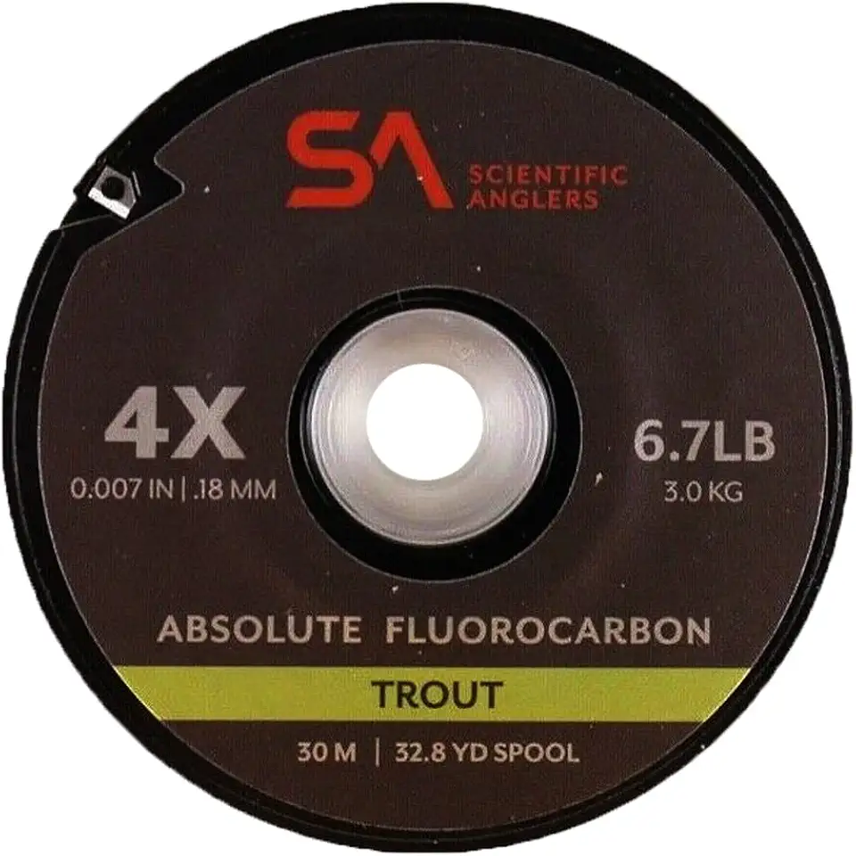Absolute Fluorocarbon Trout Tippet