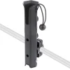 Adjustable Fishing Rod Holder, Pole inserter for Boat Yacht Kayak Fishing, Spinning Plastic, Black