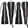 AguaChimp-Fly Fans for Tables, Chemical Free Fly Repellent, Fly Spinner, Fly Deterrent Indoor Outdoor, Bug Repellent for Camping, Picnic, Party, Restaurant and Kitchen, Batteries Powered 4PAK