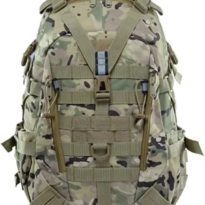 aiGear Tactical Backpack for Men, 25L Military Backpack, 3-Day Bug Out Bag for Camping Hiking Hunting with Molle System Army Daypack (25L Camo)
