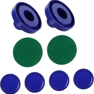 Air Hockey Puck Game Accessory Kit Ice Hockey Table Strikers Plastic Pucks