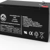 AJC Battery Compatible with Humminbird Ice 35 Fishing Locator 12V 7Ah Fish Finder Battery