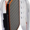 ALICHINO Fly Box for Fly Files Ice Jig Box Two Sided Waterproof Fly Fishing Box for Nymphs and Streamers (Grey Foam Insert, M 7.3 * 4.5 * 1.6Inch)