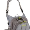 Allen Company Boulder Creek Fly Fishing Chest Pack, Fits up to 6 Tackle/Fly Boxes, Gray/Lime