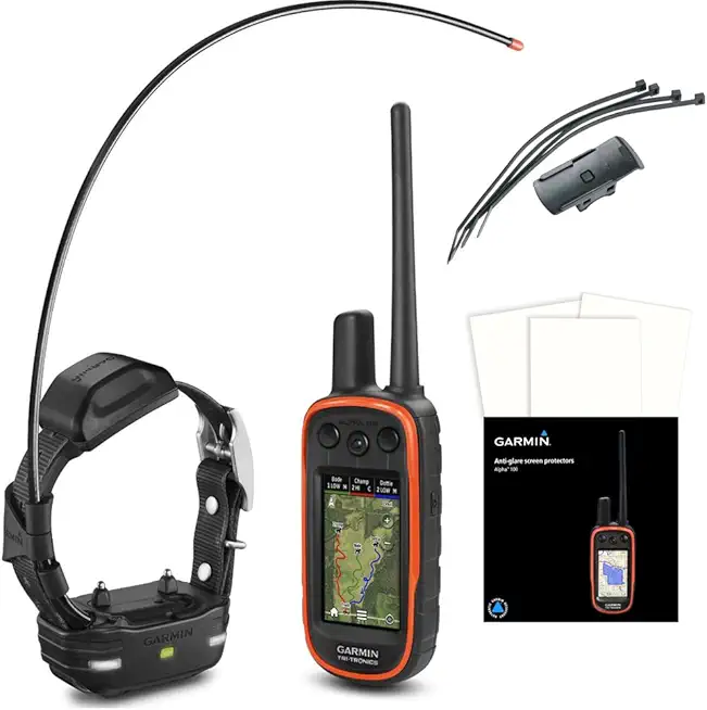 Alpha 100 Bundle, Includes Handheld and TT 15 Dog Device, Multi-dog Tracking GPS and Remote Training Device in One