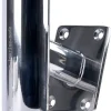 Amarine Made Stainless Steel Tournament Style Single Rod Holder, Transom Mounted, Wall Mounted - 20 Degree