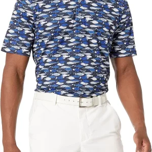 Amazon Essentials Men's Golf Polo Shirt, Quick Dry, Short Sleeve
