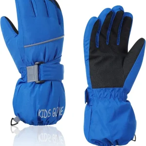 American Trends Kids Waterproof Winter Gloves Warm Snow Gloves Boys Girls Ski Gloves Toddler Mittens Windproof