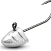 AMYSPORTS Bass Swimbait Jig Head Lead Saltwater Lead Jig Heads Ball Hook Swimbait Fishing Jig Ice 1/32oz-11/64oz