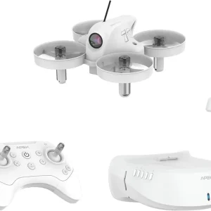 APEX VR70 FPV Drone Kit, First-Person View with Goggles, Brushed Racing for Beginners Super-Wide 120� FPV, Low-Latency 5.8G Transmission, Drop-resistant, Suitable Novice Practice Drones