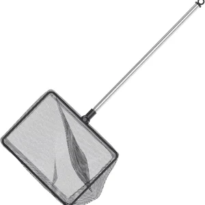 Aquarium Fish Net with Extendable 9-24 Inch Long Handle for Betta Fish Tank Small Koi Pond and Pool