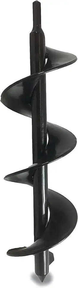 Ashman Auger 12inch One Pack, Garden Plant Flower Bulb Auger for Planting Bulb seedlings