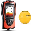 Atibin Portable Sonar Fish Finder Water Sensor Transducer Depth Finder Kayak Wireless Handheld Fish Finders Canoe Fishing