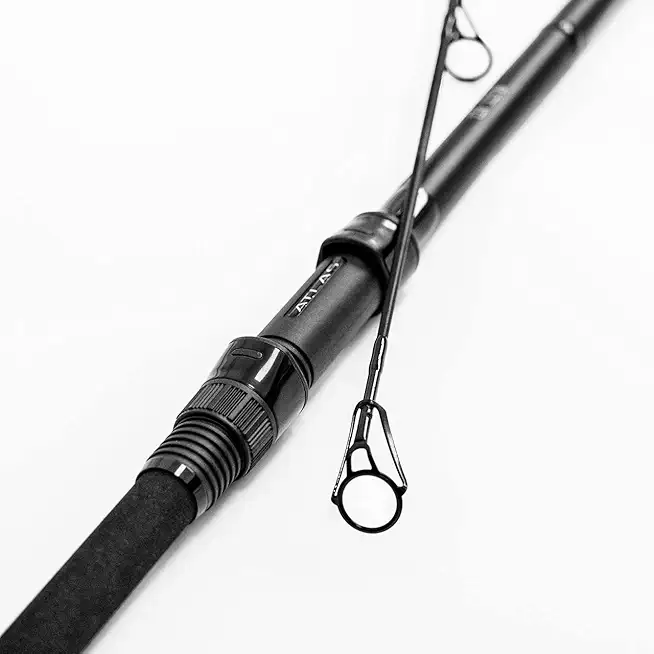 Atlas 12ft Carp Fishing Rod - 3 Test Curves: 2.75lb, 3.0lb, 3.25lb | Fishing Accessories | Carbon Fishing Rod | Rubber Handle Comfortable Grip Fishing Rods