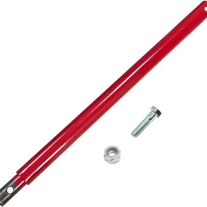 Auger Extension 18" Red Steel Structure Fits All powerheads with a 7/8� Connection