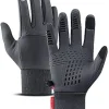 AUNTHUI Thermo Handz Winter Windproof Fleece Warm Gloves,Touch Screen Waterproof Non-Slip Gloves?Suitable for Skiing Outdoor Work Cycling Fishing