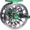 Aventik FLK II Fly Fishing Reel Aluminum Trout 3/5, 5/7, 7/9wt Large Arbor Freshwater Fly Reel with Line.